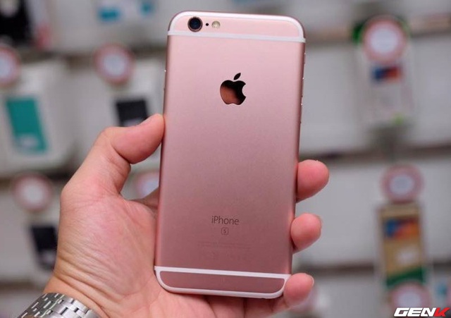  iPhone 6s màu vàng hồng đầu tiên tại Việt Nam 