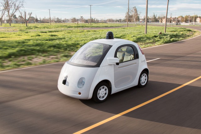 Concept mẫu xe tự lái của Google