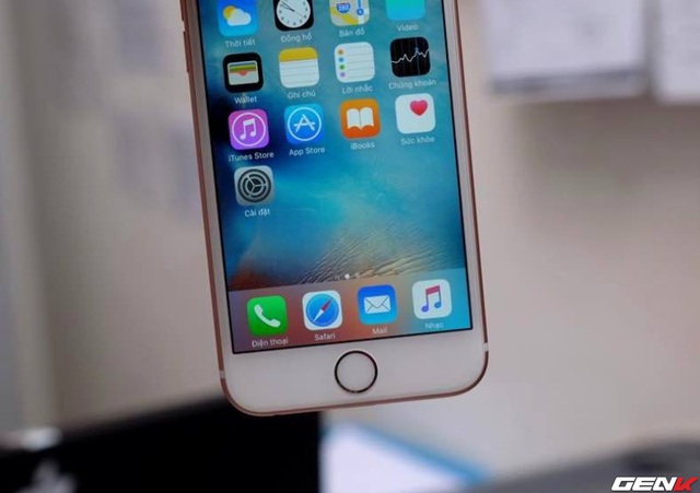  Tính năng 3D Touch trên iPhone 6s vàng hồng 