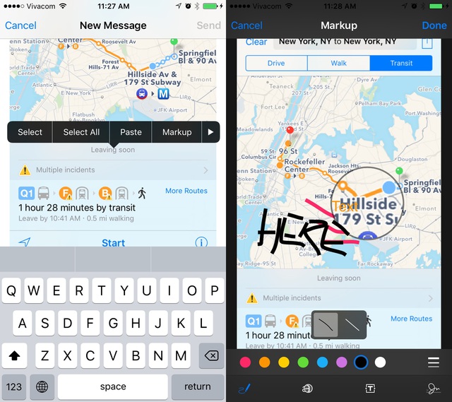
Bạn c&oacute; thể ghi ch&uacute; trực tiếp v&agrave;o c&aacute;c tập tin ảnh đ&iacute;nh k&egrave;m trong mail tr&ecirc;n iOS 9 để gửi cho đối t&aacute;c của m&igrave;nh.
