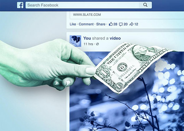Trước khi liên quan tới tiền bạc là vậy, còn khi Facebook trả tiền cho người đăng tải Video thì sao?