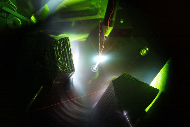 Hình ảnh plasma được tạo ra tại phòng thí nghiệm Los Alamos.
