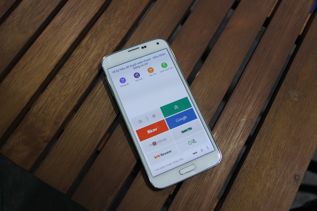 Launcher và ứng dụng Bphone trên Galaxy S5