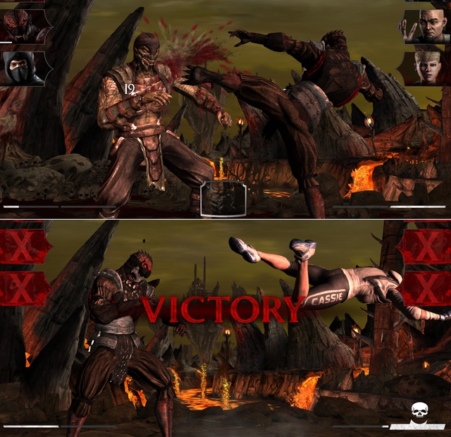 Vẫn xuất hiện những thế đòn hiểm hóc nhưng Mortal Kombat X có nhiều điểm khác xa với bản gốc.
