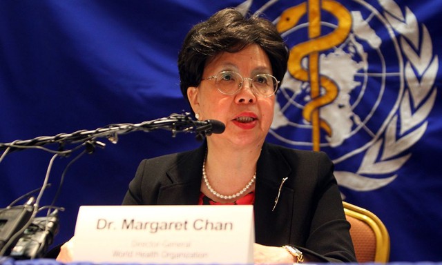 Margaret Chan, the WHO director general