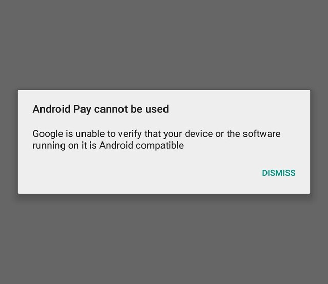  Nền tảng thanh toán Android Pay có thể sẽ không hỗ trợ các máy đã root hoặc sử dụng ROM cook 