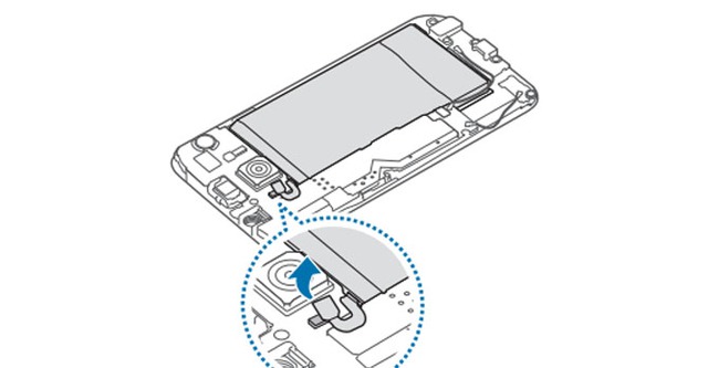 Samsung hướng dẫn cách tháo pin Galaxy S6