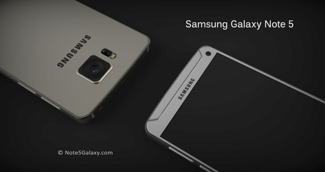 Chiêm ngưỡng concept Galaxy Note 5 với màn hình Super AMOLED 5.9 inch (4K)