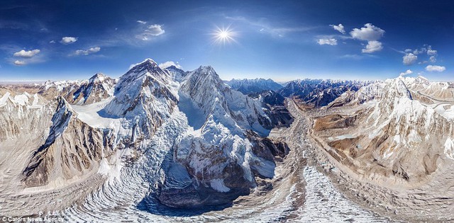 Đỉnh núi Everest.