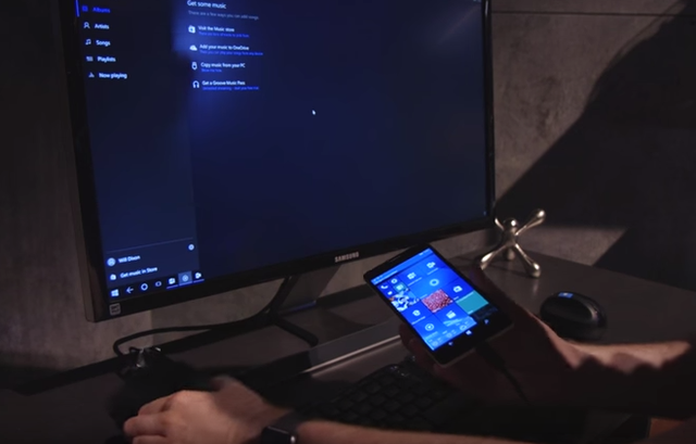 
T&iacute;nh năng Continuum tr&ecirc;n Lumia 950 XL
