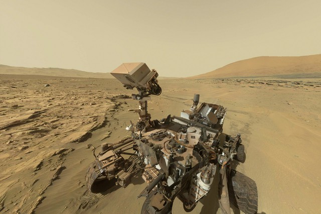 Curiosity trong quá trình khám phá Sao Hỏa