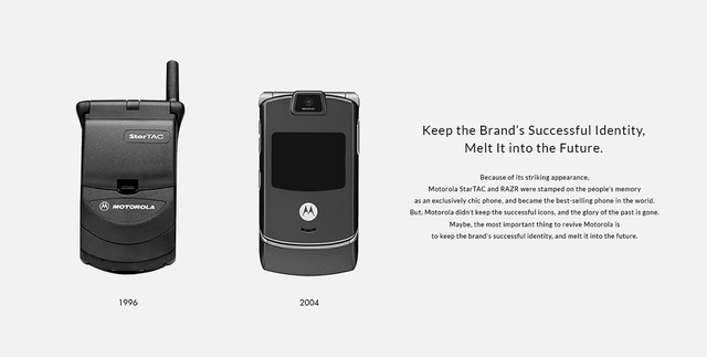 Motorola EDGE là sự kết hợp hoàn hảo của hai chiếc điện thoại đã từng làm mưa làm gió: StarTAC và RAZR.