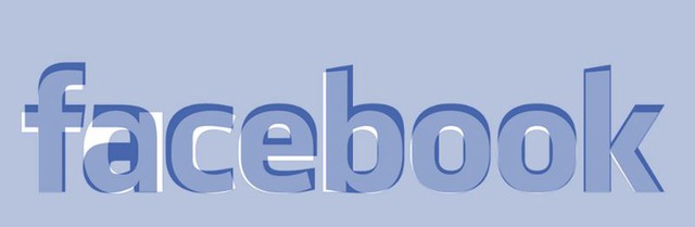 So sánh logo cũ (chữ xanh) và logo mới (chữ trắng) của Facebook