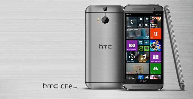 Trước đó, chiếc One M8 cũng có hai phiên bản chạy Android và Windows Phone 8.1