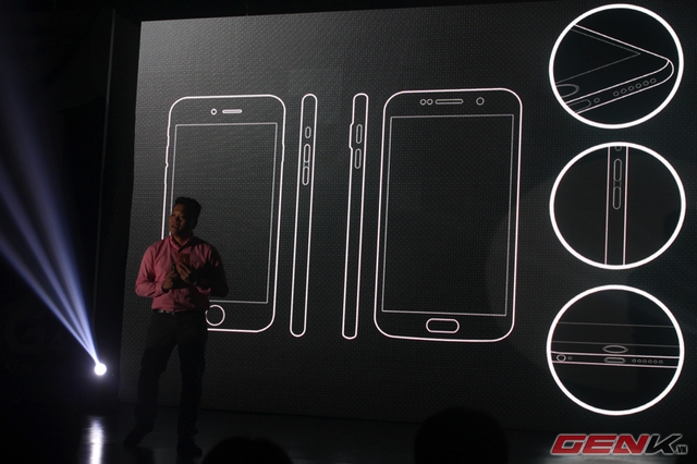 LG so sánh thiết kế G4 với iPhone 6 và Galaxy S6.