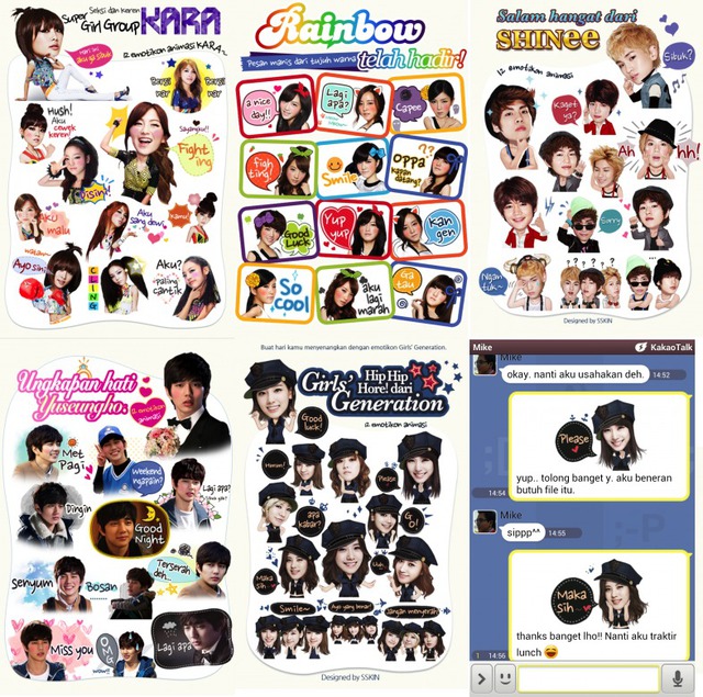 Người Hàn Quốc có xu hướng sẵn sàng trả nhiều tiền hơn cho các vật phẩm ảo như những bộ emoticon có giá 1 USD đến 2 USD cho mỗi gói này