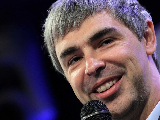 CEO Google Larry Page