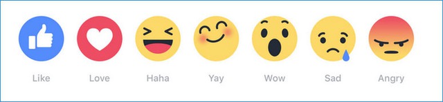  Bộ biểu tượng emoji mới của Facebook. 
