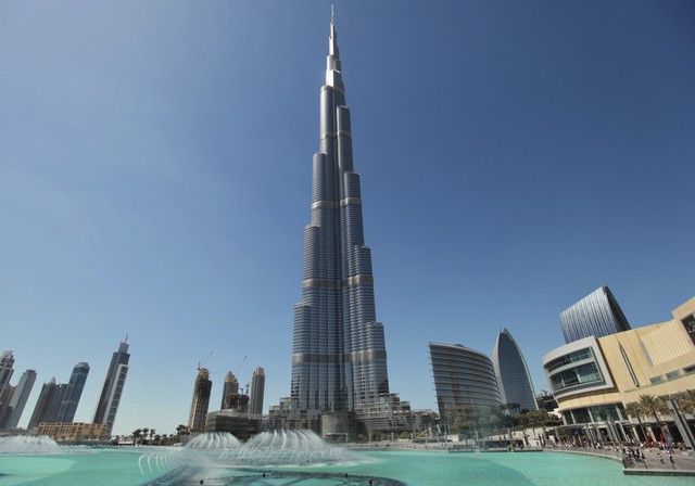 Cao ốc Burj Khalifa, Dubai 
