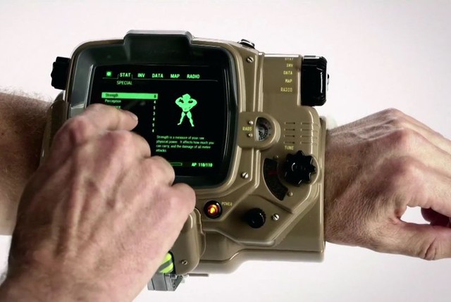 Hình ảnh thực tế của Pip-Boy.