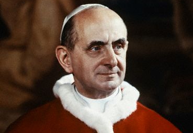 Hình ảnh giáo hoàng Paul đệ lục khi còn tại vị.