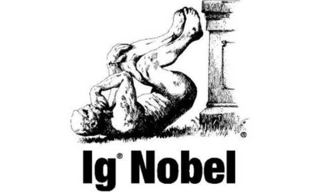 Biểu tượng không kém phần hài hước của Ig Nobel. 
