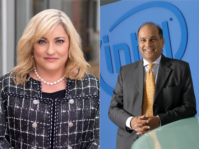 Bà Renée James và ông Arvind Sodhani sẽ cùng nói lời chia tay Intel vào đầu năm sau.