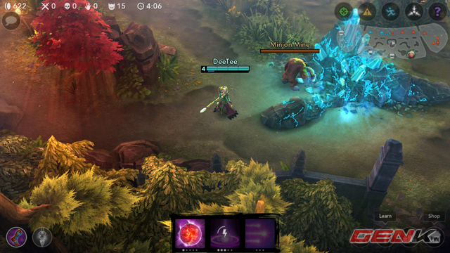 Minion Mine, có thể ví như Roshan của Vainglory.