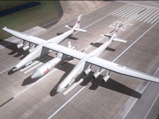 Stratolaunch sẽ là một trong những chiếc máy bay vận tải đáng kinh ngạc nhất từng được chế tạo nhất từ trước tới nay