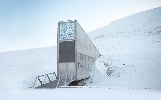 Cánh cổng của kho lưu trữ Svalbard
