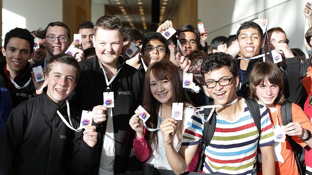 Các lập trình viên trẻ tuổi tại WWDC
