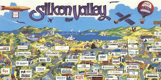 Hầu hết những người trẻ tuổi ở Mỹ tin rằng tương lai của công nghệ đều khởi nguồn từ thung lũng Silicon (Silicon Valley)