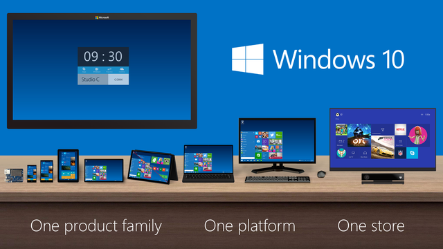 Windows 10 nhắm tới tất cả các nền tảng