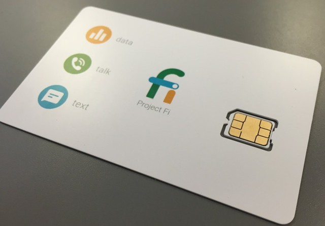  Thẻ SIM đặc biệt của Project Fi. 