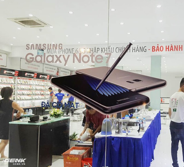  Galaxy Note7 đã có mặt, nhưng chưa đủ để đáp ứng nhu cầu của người dùng Việt. 