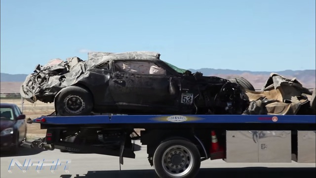  Những gì còn lại của chiếc xe 1400 mã lực sau tai nạn 