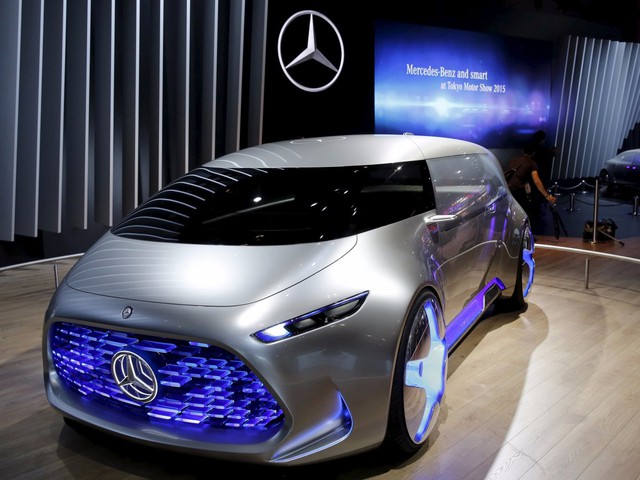  Mercedes-Benz Vision Tokyo được tích hợp trí thông minh nhân tạo để tự động làm quen với cách điều khiển của người dùng. 