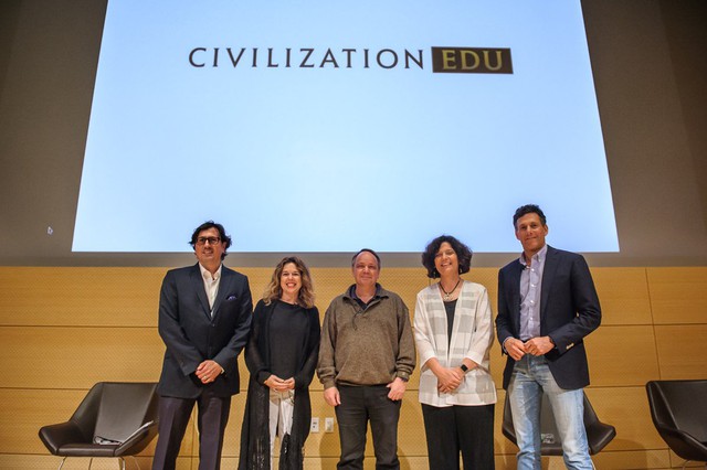  Sid Meier - cha đẻ của dòng game Civilization tại lễ công bố sự kiện ra mắt Civilization EDU dành cho giáo dục 