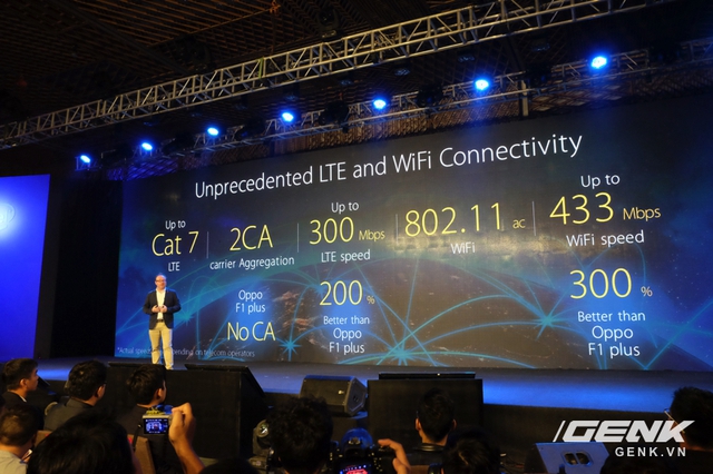 Tốc độ LTE và Wifi của ZenFone 3 nhanh hơn Oppo F1 plus? 