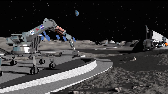  Khoshnevis cũng làm việc với NASA trong dự án dùng robot khổng lồ để in 3D các căn nhà trên Mặt Trăng, mục tiêu cuối cùng của ông là cung cấp nơi ở cho con người trên Sao Hỏa. 