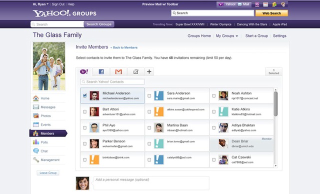 Yahoo Groups.