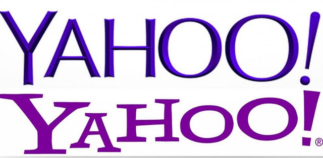  Nhận diện thương hiệu mới và cũ của Yahoo 