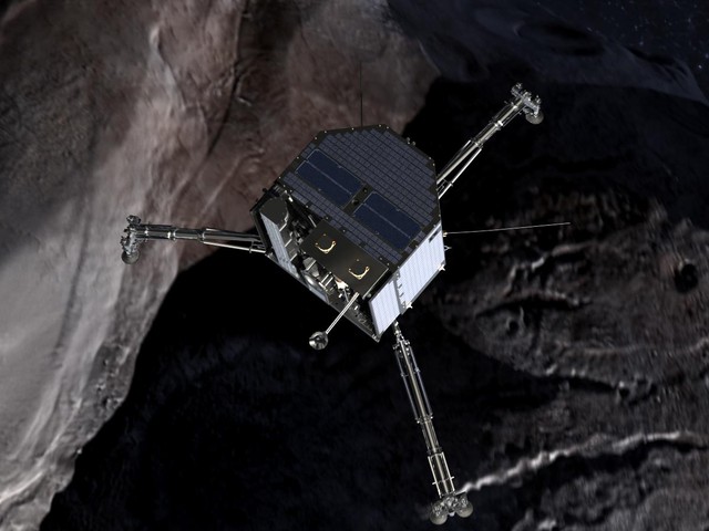  Philae tiếp cận sao chổi. 
