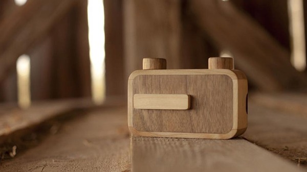 Máy ảnh pinhole bằng gỗ độc nhất vô nhị