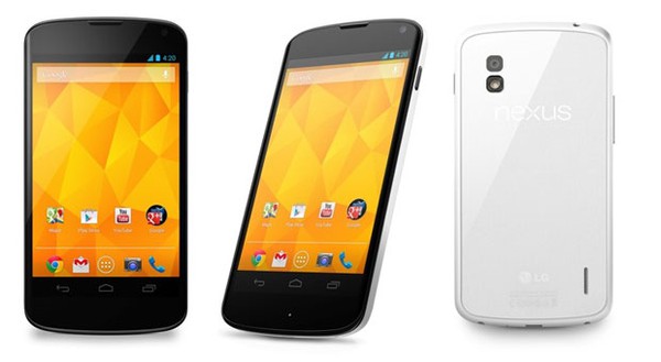 Nexus 4 màu trắng chính thức ra mắt, hỗ trợ thẻ nhớ microSD, bắt đầu bán từ ngày mai