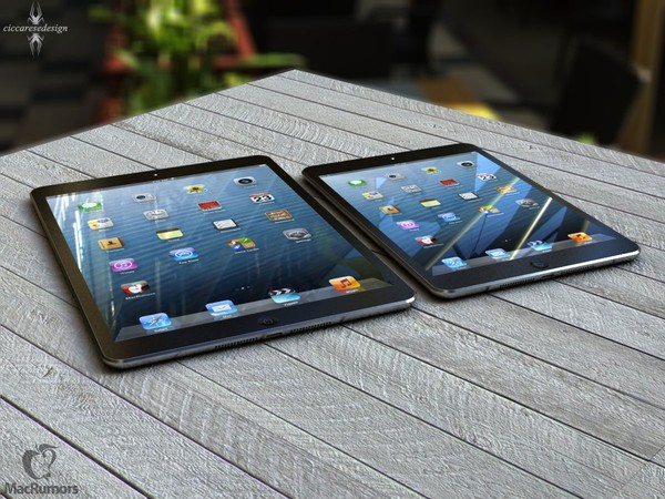 iPad 5 sẽ ra mắt sau iPhone 5S, sở hữu microphone chống ồn 