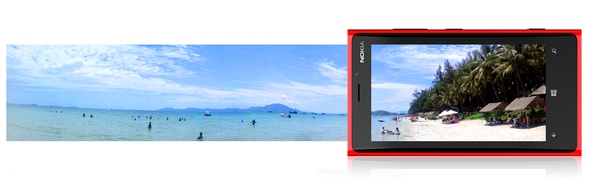  .Nokia Lumia 920 đi tiên phong trong công nghệ máy ảnh của mình, ghi lại khung cảnh ngoài trời mà không bị lóa hình