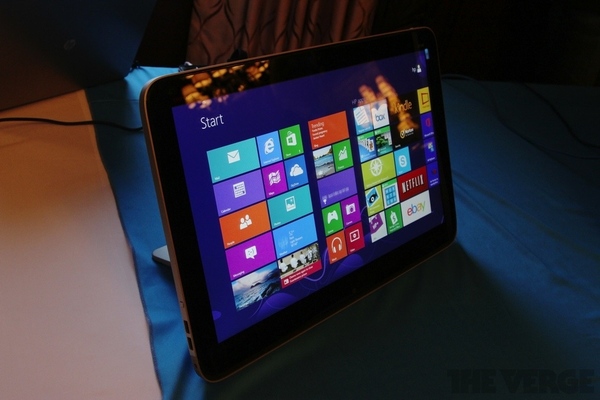 HP giới thiệu tablet PC màn hình 20 inch, chạy chip Haswell của Intel