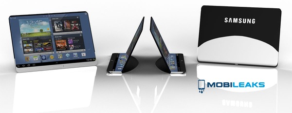 Samsung sở hữu bản quyền thiết kế tablet màn hình dẻo đặc biệt