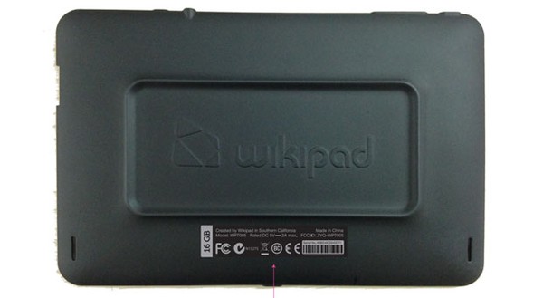 Tablet chơi game Wikipad 7 chính thức được FCC thông qua